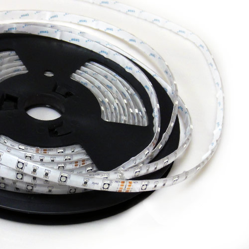 Single Row RGB Series DC12/24V 5050SMD 150LEDs Flexible LED Strip Lights Waterproof IP65 16.4ft Per Reel By Sale Single Row RGB Series DC12/24V 5050SMD 150LEDs Flexible LED Strip Lights Waterproof IP65 16.4ft Per Reel By Sale